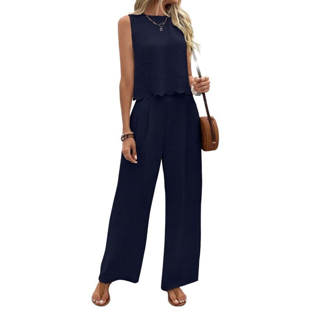 Vincent Womens 2Pc Top & Pant Set